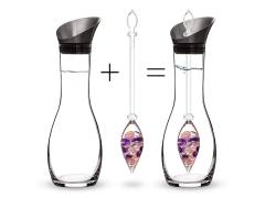 Karaffen 1,3 l für Phiolen/Edelsteinstäbe VitaJuwel