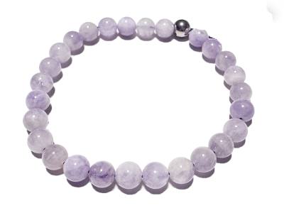 Ametrin flieder Edelstein Kugel Armband Längen Wahl