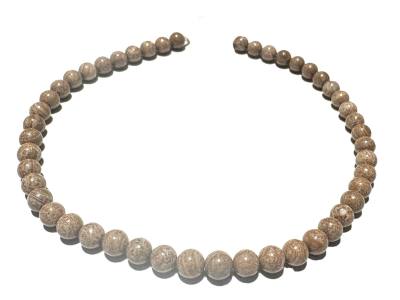 Aragonit beige braun Edelstein Kette Größenwahl