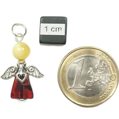 Bernstein Engel Schutzengel Ketten Anhänger mehrfarbig Echtsilber Teile