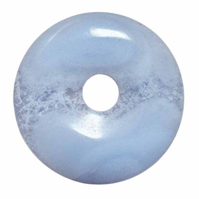 Chalcedon Edelstein Donut 4 cm