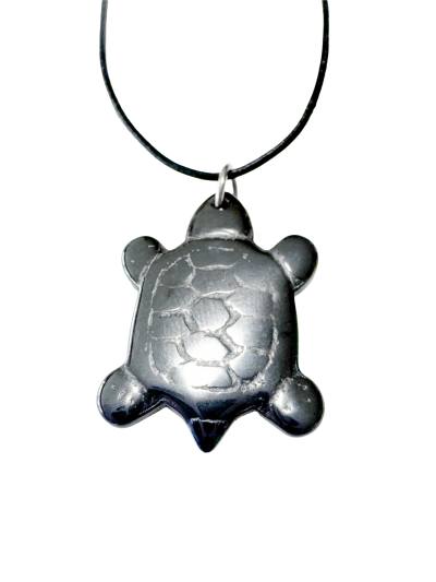 Hämatit Schildkröte Ketten Anhänger