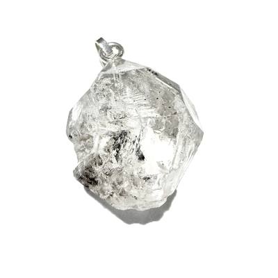 Herkimer Diamant Edelstein Ketten Anhänger RESTPOSTEN