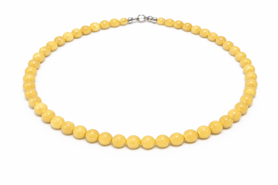 Jade gelb Edelstein Kette Größenwahl