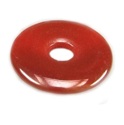Karneol Carneol Edelstein Donut 4 cm
