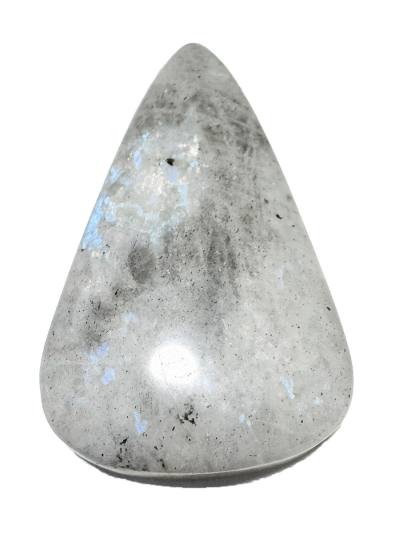 Labradorit Cabochon Tropfen Edelstein Anhänger Kettenanhänger quer gebohrt groß