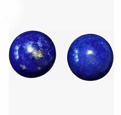 Lapislazuli blau Edelstein Heilstein Ohrstecker Silber rhodoniert