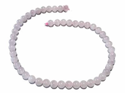 Manganocalcit blass rosa Kugel Halskette Längenwahl