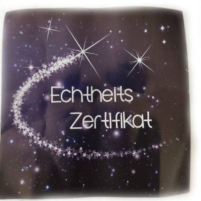 Meteorit Stein mit Zertifikat