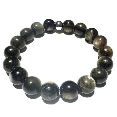 Muskovit Edelstein Kugel Armband Längen Wahl