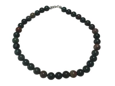 Onyx Edelstein Kugel Halskette Kette Größenwahl