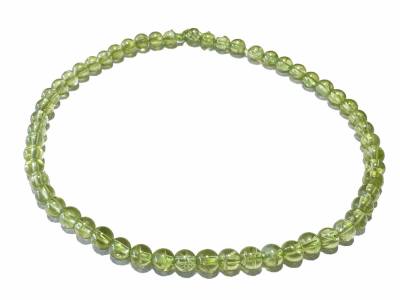 Peridot Olivin grün Edelstein Stretch Armband Längenwahl
