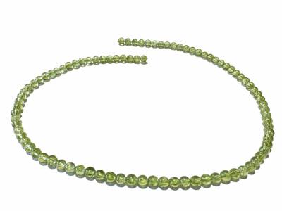 Peridot Olivin grün Kugel Edelstein Kette Halskette Längenwahl