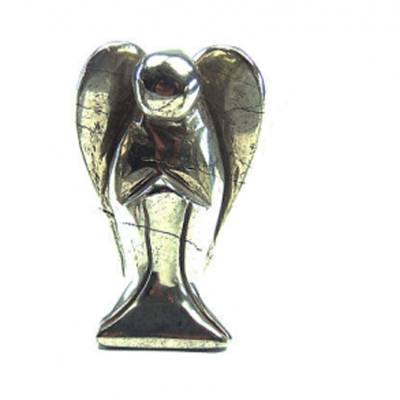 Pyrit Edelstein Schutzengel Engel Statue Skulptur 5 cm