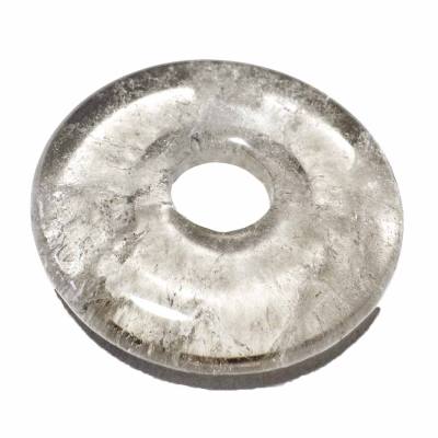 Rauchquarz Donut Edelstein Ketten Anhänger