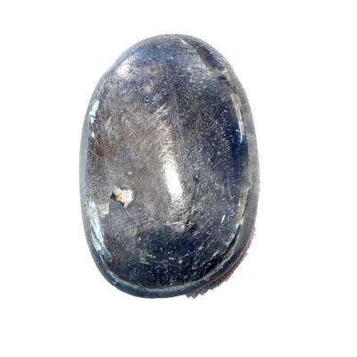 RESTPOSTEN Saphir Safir blau Trommelstein Ketten Anhänger