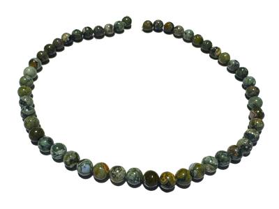Ryolith Edelstein Stretch Kugelkette Größenwahl