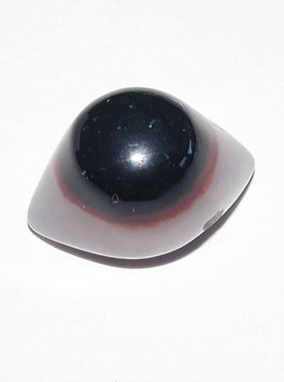 Sardonyx Auge Shivaauge Edelstein Ketten Anhänger gebohrt