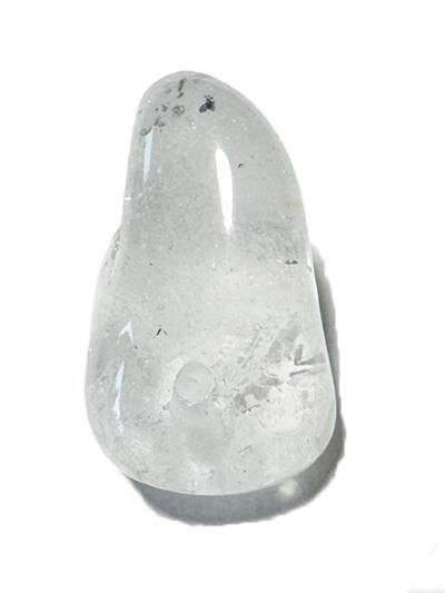 Topas Silbertopas freeform Trommelstein Edelstein Anhänger gebohrt