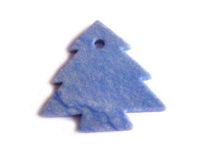 Sodalith Edelstein Tannenbaum Anhänger Christbaum Weihnachtsbaum Schmuck