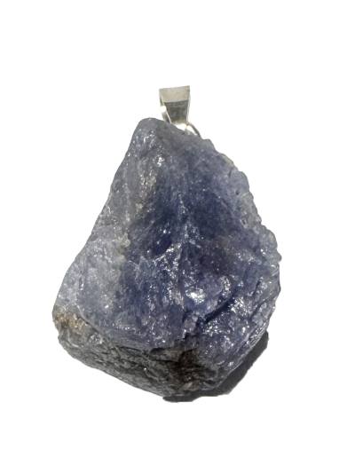 Tansanit blau Kristall Ketten Anhänger Silberanhänger Restposten