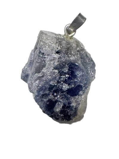 Tansanit blau Kristall Ketten Anhänger Silberanhänger Restposten
