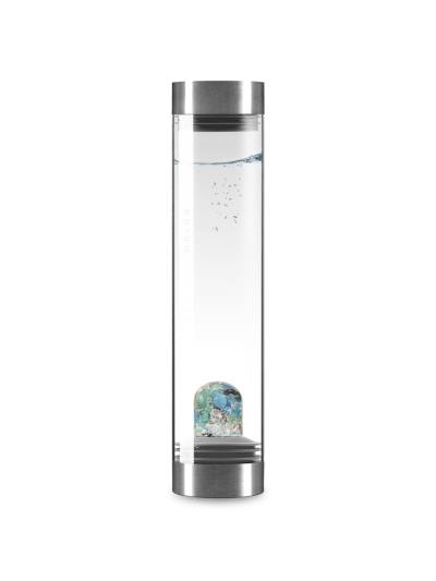 Karaffe SANA Premium | LEBENSKRAFT Smaragd · Aquamarin · Rauchquarz · Bergkristall