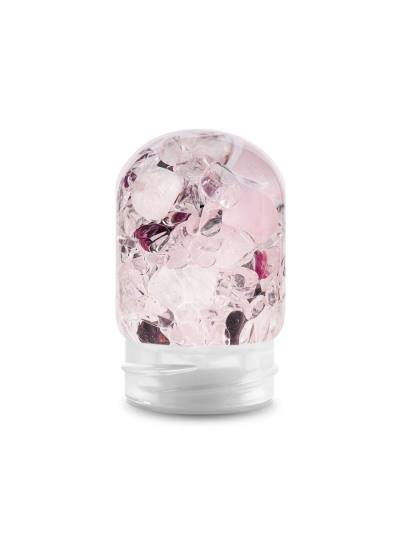 Karaffe SANA Premium | LIEBE & LEIDENSCHAFT Rosenquarz · Granat · Mondstein · Bergkristall