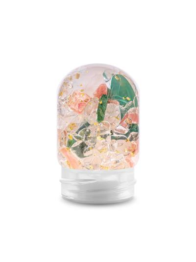 Karaffe SANA Premium | SHINE BRIGHT 24k Gold  · Rhodochrosit · Aventurin · Rosenquarz · Bergkristall