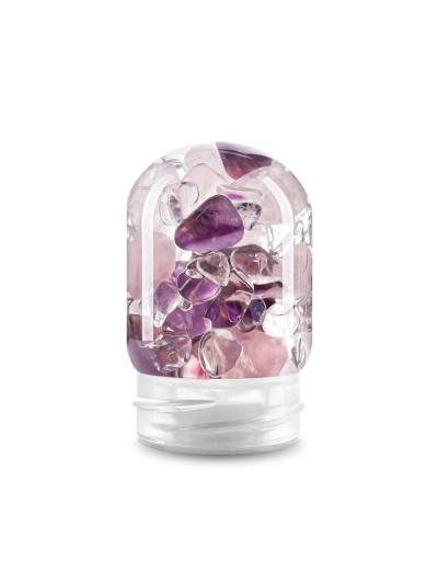 Karaffe SANA Premium | WELLNESS Amethyst · Rosenquarz· Bergkristall