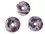 Amethyst Edelstein Donut Ketten Anhänger 4 cm