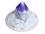 Amethyst violett Edelstein Zimmer Brunnen komplett Set mit Pumpe