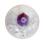 Amethyst violett Edelstein Zimmer Brunnen komplett Set mit Pumpe