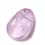 Amethyst hell Edelstein Trommelstein Ketten Anhänger quer gebohrt
