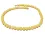 Aragonit Edelstein Kugelkette Halskette Collier Kette gelb