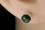 Jade nephrit Kanada Jade dunkelgrün Edelstein Ohrringe Ohrstecker 925 Echtsilber