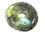 Labradorit Edelstein Donut 4 cm