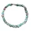 Larimar Edelstein Nugget Kette Halskette Collier blau hellblau