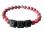 Lava Duft Stein Kissen Thulit rot Edelstein Armband Stretcharmband Größenwahl