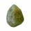 Peridot grün freeform Edelstein Rohstein Kristall Ketten Anhänger quer gebohrt Heilsteine