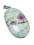 Rubin-Fuchsit Edelstein Cabochon oval Ketten Silber Anhänger