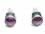 Rubin rot Edelstein Ohrstecker Ohrringe 925er Silber Cabochon 7 mm