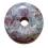 Rubin mit Disthen (Kyanit) Edelstein Donut 4 cm