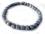 Saphir Safir facettiert blau Edelstein Würfel Armband Längenwahl