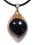 Sardonyx Auge Shivaauge Edelstein Ketten Anhänger Echtsilberschlaufe