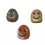 Smiley Emoji Edelsteine Steine Handschmeichler Taschenstein 3 Stück