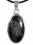 Spektrolit Labradorit Edelstein Ketten Anhänger oval Silberfassung