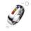 Edelstahl silber Finger Ring Regenbogen