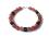 Sonnenstein gelbrot Labradorit grau Edelstein Armband Längen Wahl