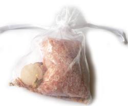 Badesalz Rose mit Kristallsalz 180 g